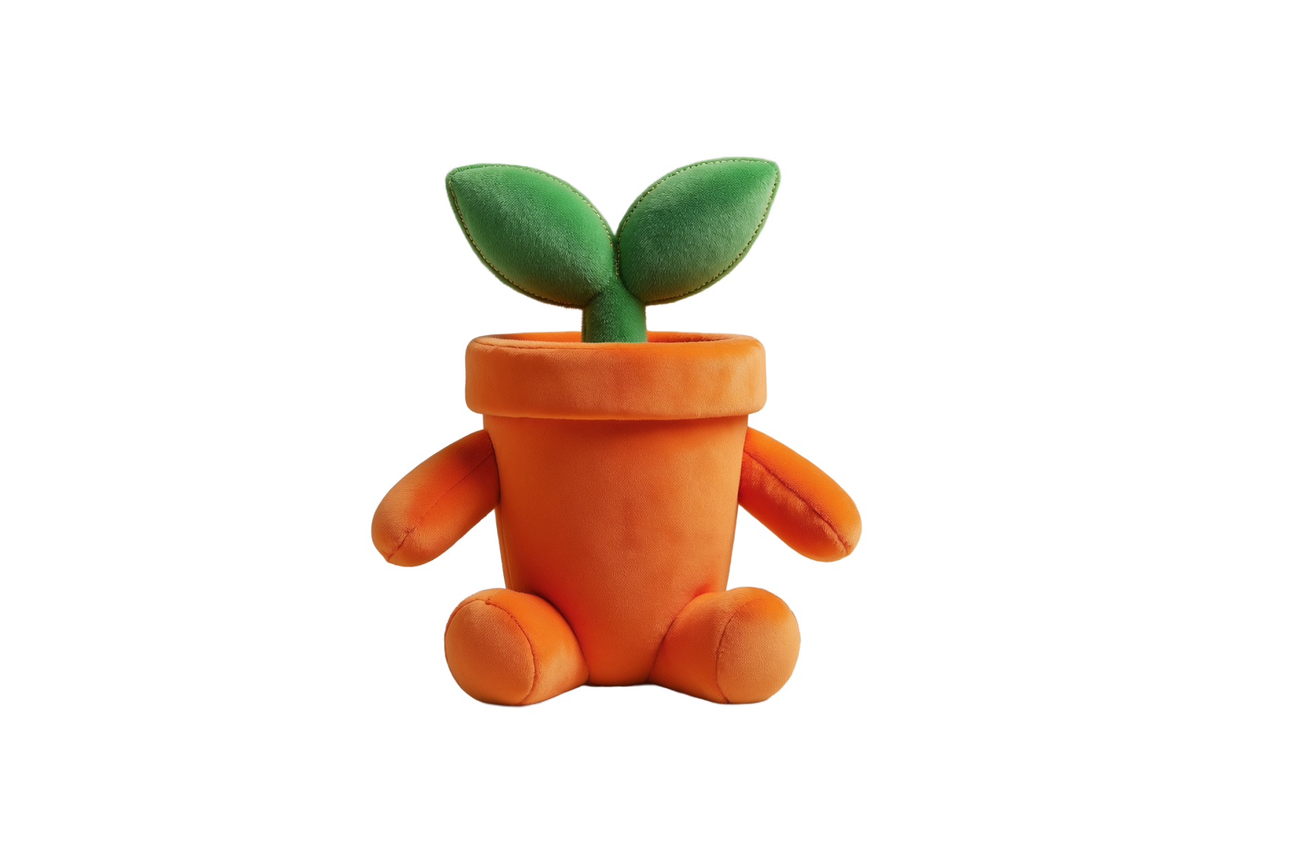 SPROUT 花盆角色毛绒玩偶